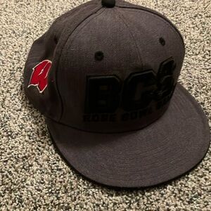 2012 BCS Rose Bowl Game Wisconsin Gray Cap